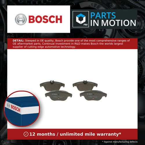 Brake pads set - brake, 0986495105