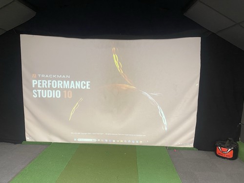 Golf simulator impact screen - simulator,