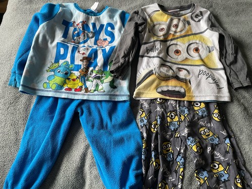Year boys fleece - 2-3, pjs