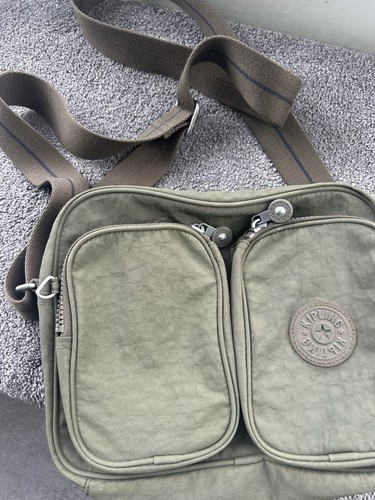 Kipling green crossbody - green,
