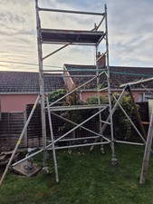 Boss Youngman Narrow Tower Used Platform Aluminium Alloy Builders Trestle Hop Up