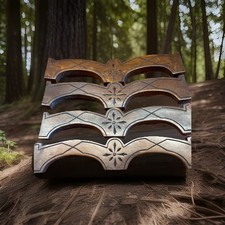 🟢 Architectural Salvage Carved Reclaimed Panels Pediment Vintage Repurpose