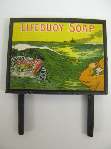 Lifebuoy soap model - soap, railway