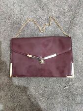 New JUNO BURGANDY RED HANDBAG
