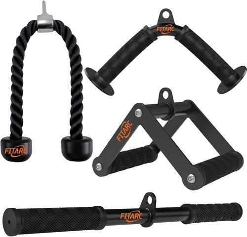 Cable machine attachment set - machine,