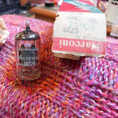 Marconi b729 valve tube - marconi,