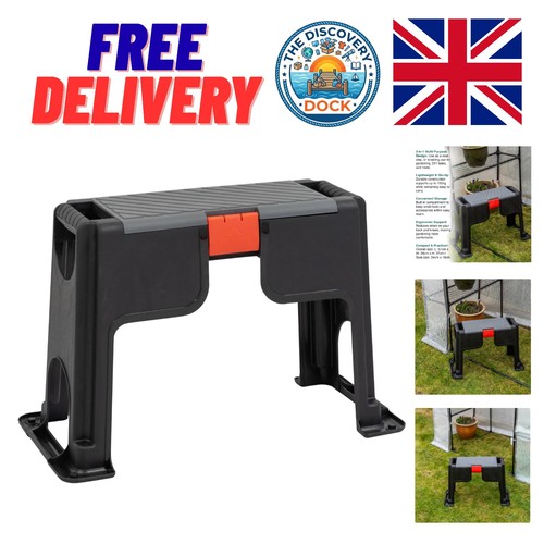 Ergonomic garden kneeler - garden, seat