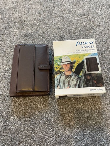 Vintage filofax ranger brown - vintage,