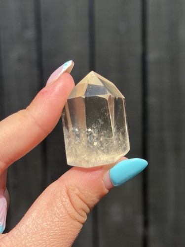 Natural citrine small point - natural,