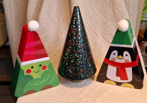 Christmas storage tins - storage,