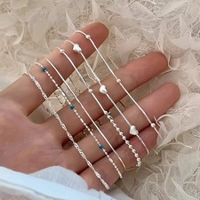 925 Sterling Silver Thin Heart