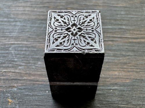 Antique metal letterpress
