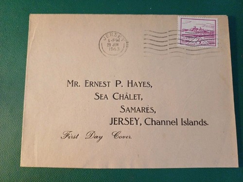 1943 jersey channel islands - channel,