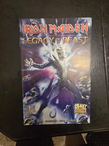 Heavy metal comics iron - comics, maiden