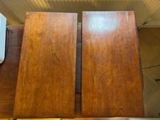Spare satin walnut panels 