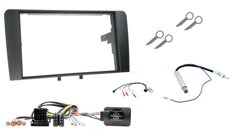 Double din facia panel - din, stalk