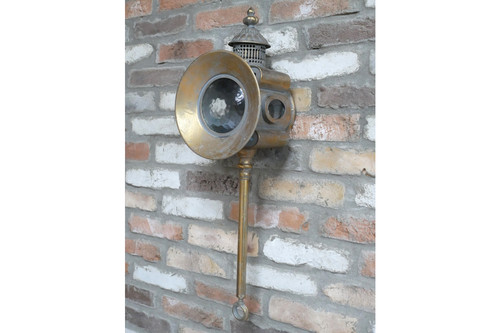 Wall mounted industrial candle - mounted,