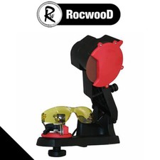 Chain Sharpener Electric Bench Chainsaw Blade Saw Grinder And Safety Glasses