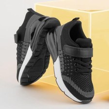 Boys Trainers Black Kids Girls