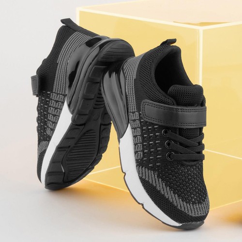 Boys trainers black - black, kids