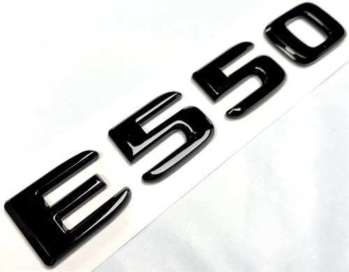 Black e550 fit mercedes rear - fit,
