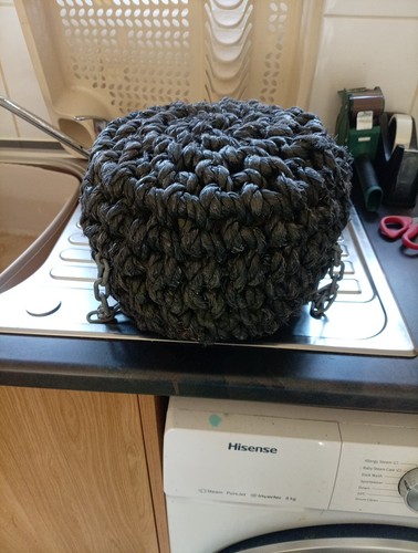 Used rope fender for - rope, boat