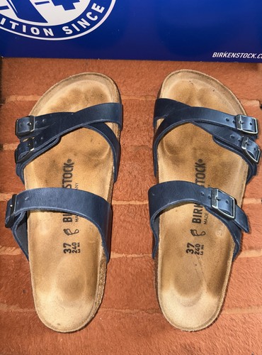 Birkenstock franca blue oiled - franca,