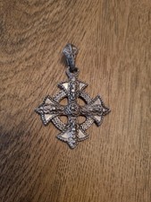 Pendant Maltese Cross ECC: CATH: B.V.M. TRV-RON. 41 CM vintage collectable gift