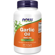 NOW Foods Garlic Oil 1,500 mg