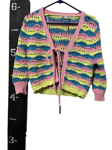 Zara knit open - knit, pink