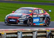 BTCC #123 Daniel Lloyd  Hyundai i30N Restart Racing Croft Circuit August 2025 A3