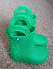 Crocs Green Wellington Boots