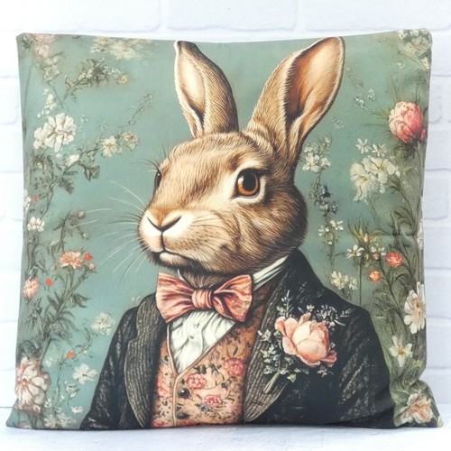 Fantasy rabbit cushion - rabbit, cover