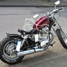 Chrome Motorcycle Rectangle