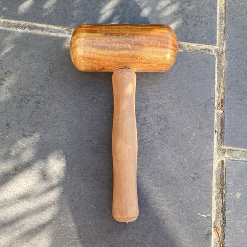 Wooden cricket bat mallet - wooden,