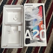 Samsung A20e Black Empty Box