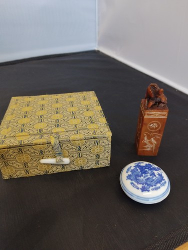 Chinese boxed wax seal - chinese, set