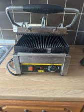 Buffalo Bistro Ribbed Contact Grill