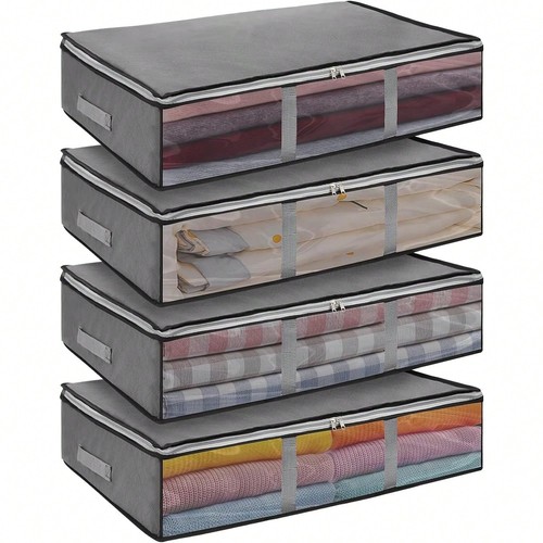 4pcs underbed storage - underbed,