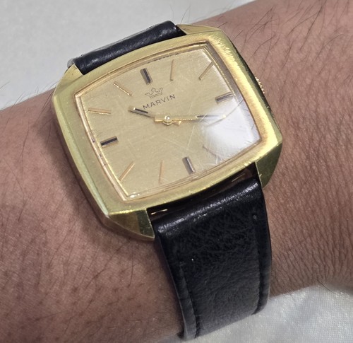 Vintage marvin gold - gold, plated