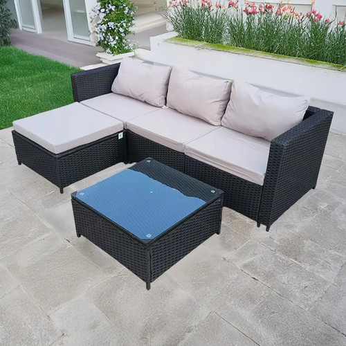 Garden rattan furniture - rattan, 4