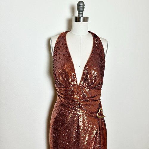 Halston mio sequin - halston, gown