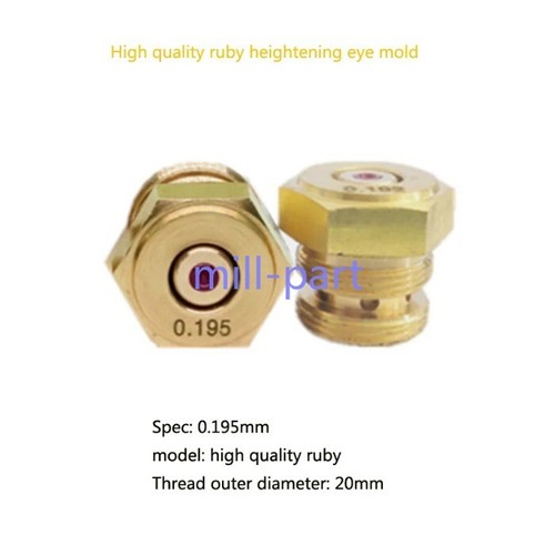 Edm ruby molybdenum - ruby, wire