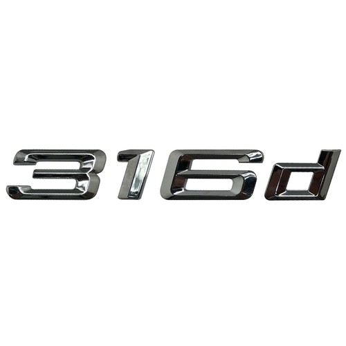 Silver chrome 316d car flat - 316d,