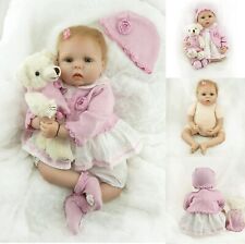 22" Reborn Dolls Baby Silicone