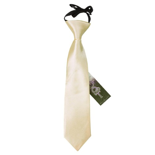 Boys elastic tie - elastic, satin
