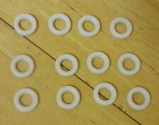 15mm treaded White Dinky replacement tyres pack of 12  American cars