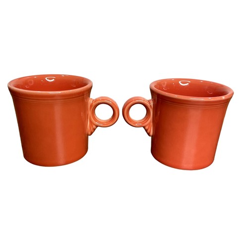 Fiesta ware coffee mugs set - coffee,
