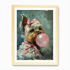 Yorkshire terrier chewing gum - yorkshire,