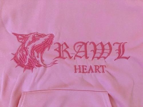 Embroidery hooded sweatshirt - embroidery,